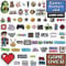 Gamer Boss - Video Game Stickers for Laptop - Skateboard Stickers for Teens - Boy Stickers for Water Bottle - Gaming Stickers for Boys 8-12 - Vinyl Stickers for Kids - Die Cut Sticker Pack (64 Pack)