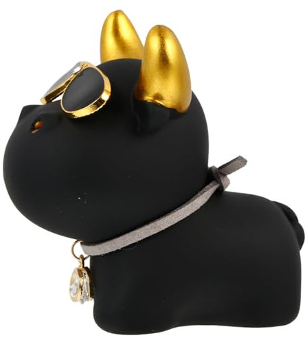 MUSISALY Adorable Calf Ornament Kreative Auto-Dekoration Aus Resin Chic Desktop Figur Für Warmes Und Freudiges Als Für