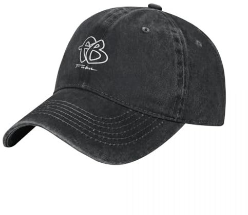 ZZQWSDSQQ Baseballkappe FUBU FB Logo Weihnachtshut Luxus Ikone Damen Beach Outlet 2024 Herren