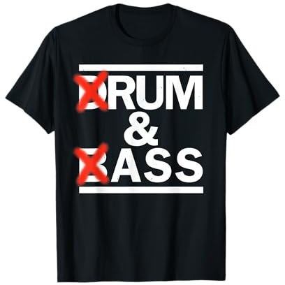 Best EDM DJ Drum & Bass Music Festival Rave Lovers - Herren - Erwachsene, EDM-Fans, Rave-Besucher, DJs - Schwarz - Klein - Kurzarm - T-Shirt