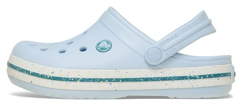 Crocs Unisexe Enfant Crocband Speckled Band Clog T Sabots, Blue Frost, 23/24 EU