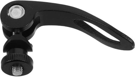 YARNOW Verstellbare Fahrrad Sattelklemme Mit Schnellspannhebel Robuste Aluminium Schnellspanner Schraube Für Mountainbike Und Klapprad Kompakt Faltbar Vielseitig Kompatibel Sichere