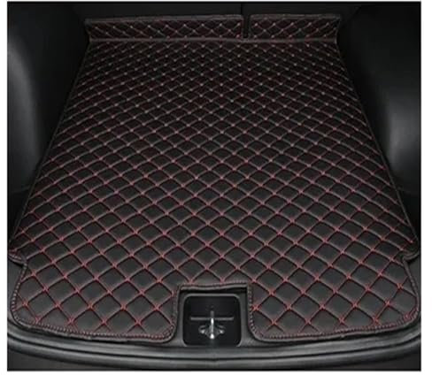 Kofferraummatten Für KIA Für Sorento Sieben Sitze 2015 2016 2017 2018 Kofferraum Matte Cargo-Liner Teppich Innen Teile Zubehör Abdeckung Kofferraum schutzmatte(E)