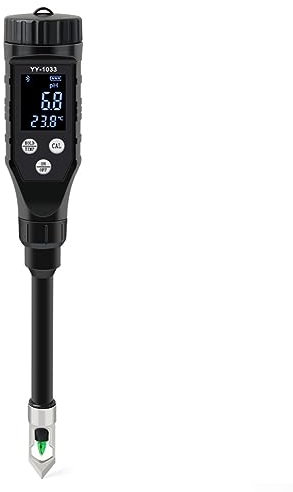 Smart Boden-pH-Tester mit Hintergrundbeleuchtung, geeignet für Zimmerpflanzen und verschiedene Flüssigkeiten