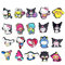 Sanr_io Shoe Charms 20pcs Different Decoration for Teens Adults Clog Accessories Party Favor