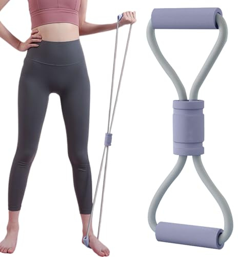 Widerstandsbänder – verdicktes Armband mit Figur 8 | tragbare, rutschfeste Trainingsbänder | Krafttraining zu Hause für Armm Schulter Rücken Brust – Yoga Stretching Muskelaufbau Ausrüstung