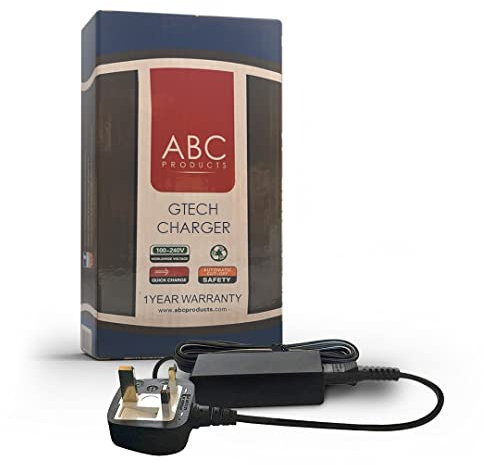 Replacement Gtech Battery Charger for AirRam K9, Multi, AFT001, ATF024, ATF036, ATF037, ATF038, ATF039, ATF303, ATF305, AR29, AR30 Vacuum Cleaner Hoover