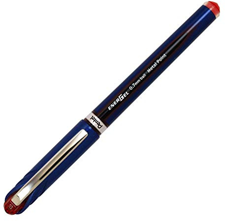 Pentel EnerGel Plus 0.7mm Gel Rollerball - Red