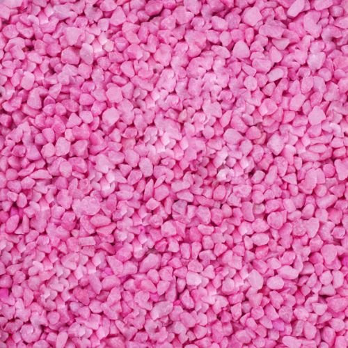Eurosand Dekogranulat/Dekosteine (2-3 mm), 1 kg, pink