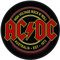 Aufnäher AC/DC High Voltage Rock N Roll 9 x 9 cm