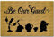 MsMr Fußmatte „Be Our Guest“, Gummimatte, Vliesstoff, 39,9 x 59,9 cm