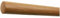 TIBU Eiche Holz Handlauf Geländer 30-500cm mit Holzenden Wandhandlauf Wand Treppe, Länge 2500 mm / 250 cm / 2,5 m und Enden gefast