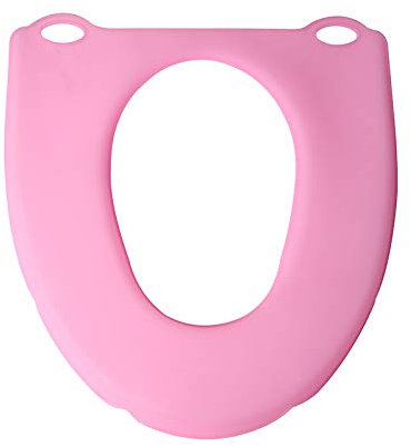 LKM Summer thin waterproof silica gel toilet seat cushion, toilet ferrule paste type, household use in summer can be washed and wiped in four seasons
