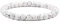 SIMPLÍ BASIC Natural 6MM White Howlite Crystal Stone Healing Bracelet for Women and Men with Attractive Gift Box & Velvet