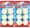 Power Bleach Toilet Blocks, Cistern Blocks, Bleach Toilet Tablets 2 X 6 Pack