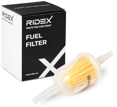 RIDEX 9F0013 Kraftstofffilter Line Filter Kompatibel mit MERCEDES-BENZ 190 W201 11408211 1266500 1266870