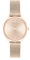 Calvin Klein Analog Quarzuhr für Damen Kollektion Timeless 28MM mit Rotgoldfarbenes Edelstahl-Mesh-Gliederarmband - 25200059