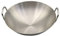 Wok Gasherd aus Edelstahl, nicht beschichtet, traditionell, handgefertigt, mit doppeltem Ohr, 40 cm