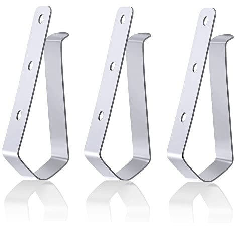 Visierclip Ersatz für Liftmaster Sears Craftsman Chamerlain Garagentor Fernbedienung Öffner Visierclip 29B137, Edelstahl, 3 Stück