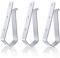 Garage Door Opener Remote Visor Clip Replacement for Liftmaster Chamberlain Sears Craftsman Garage Door Remote Opener Visor Clip 29B137, Stainless Steel, 3 Pack