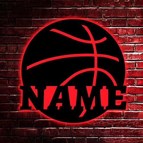 Benutzerdefinierte Basketball Leuchtreklame, Basketball Spieler Namensschild, Basketball Leuchtreklame, Basketball Ball Zeichen Licht, Basketball LED Schild, Basketball Leuchtschild