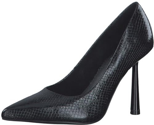 s.Oliver Damen Pumps High Heel Spitz, Schwarz (Black Metallic), 37 EU