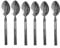 Buystarget 6 Stainless Steel Dessert Table Spoons Serving Set Pattern Kitchen Cutlery UK