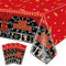 4 Pack Movie Night Tischtücher, 220x130cm Rechteck Film Themed Party Tischdecken, Now Showing Tischtuch für Movie Night Theater Red Carpet Geburtstag Party Dekorationen Zubehör