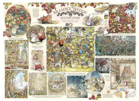 Cobble Hill 40017 Brambly Hedge Autumn Story-Beispielposter enthalten, merhfarbig