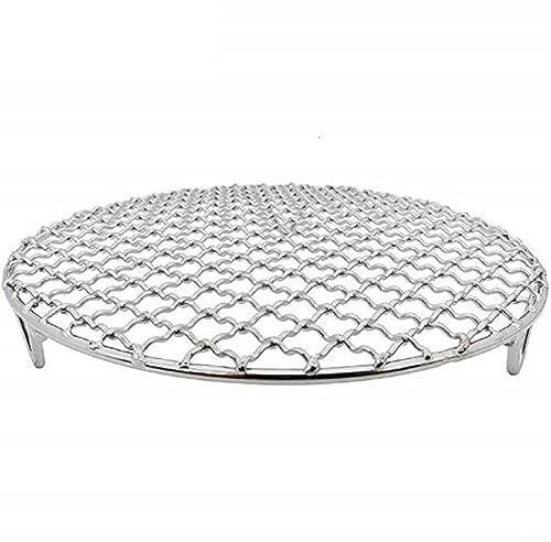 Round Cooling Rack, 180mm Round Cooling Baking Rack, Stainless Steel Cake Rack, Cooling Rack, for Baking, Grilling, 201 Stainless Steel Wire Oven Grill Sheet