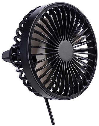 Veemoon Small Fan for Car Mini Fan with Clip for Car Mini Portable Fan Car Outlet Fan Car Cool Fan Car Interior Fan Car Seat Fan Mini Usb Clip Fan Mini Desk Fan Vent Earth Tones Travel