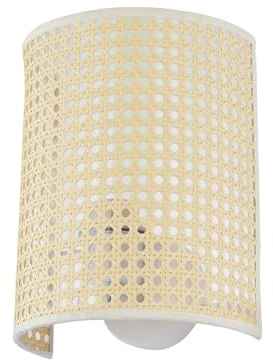 Lindby Wandleuchte, Wandlampe Innen Lautaro (Landhaus Vintage Rustikal) (1 flammig E27) - Wandstrahler Wandbeleuchtung Schlafzimmer/Wohnzimmer Wohnzimmerleuchte