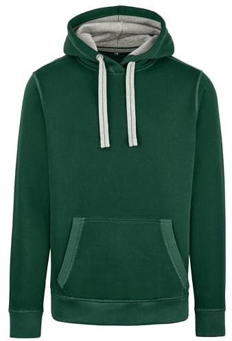 HRM Unisex Sweat Kapuzenpullover, Bottle-Green, 5XL