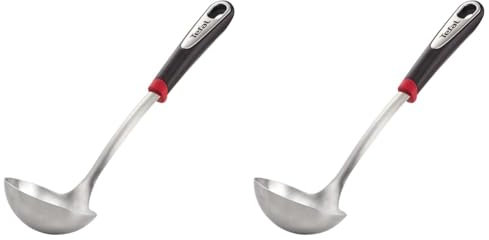 Tefal K1180214 Ingenio Inox Louche Acier Inoxydable Inox 38,75 x 9,2 x 7,5 cm (Lot de 2)