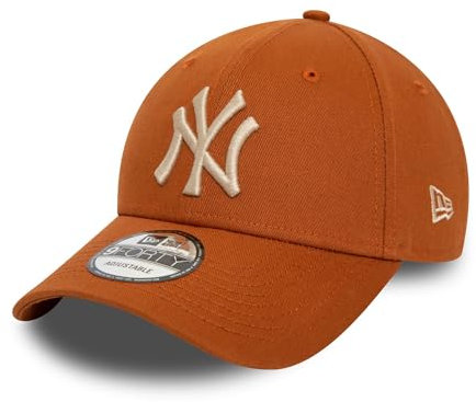 New Era NY Fancap 9Forty verstellbar Cap Baseball New York gebogener Schirm Yankees braun - One-Size