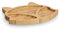 Zeller 25640 Snackteller Fuchs, Bambus, ca. 23 x 19,5 x 1,8 cm