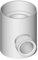 4Home&Garden | Regensammler Regendieb Wassersammler mit Schlauch DN 60 | Kunststoff PVC Weiß | Dachrinnensystem 60 mm Typ250 Fallrohr DN 60