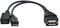 3 Mostrar El Puerto LAN O Stick Adaptador USB Fire OTG Cable Fire para 2ND 3USB TV3 HUB HDMI Cable Rayo 3 A 2 (Black, One Size)