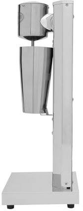 Milkshake Machine,180W ÉLectrique MéLangeur Milkshake MéLangeur de Boissons en Acier Inoxydable 650ML Grande Capacité Double Vitesse,Pour Faire du Thé au Lait,Shakes,du Café