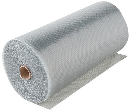 Pack And Move - Film à Bulle Recyclé - 1 X 100 M - Déménagement, Expédition Et Protection - Papier Bulle De Qualité