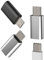 Adaptador USB C a Micro USB Macho (lote de 3) Compatible con Samsung Convertidor Cable Tipo C Hembra Conector Cargador Adaptadores MicroUSB Power