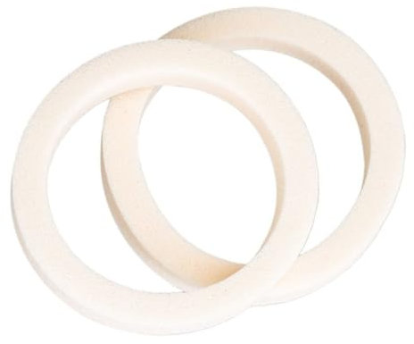 2 Pcs Fork Foam Rings, High Density Foam Rings, Seamless Cutting Sponge Ring for Mountain, Road, and Folding (30MM)