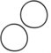 Lot de 2 joints toriques pour couvercle de pompe de piscine 354533 pour StaRite