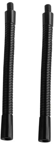 SHOWERORO 2pezzi Prolunga Flessibile Per Microfono Asta Collo Di Cigno Nera Per Studio E Performance Regolabile E Facile Da Installare Supporto Versatile Per Registrazioni E Broadcast