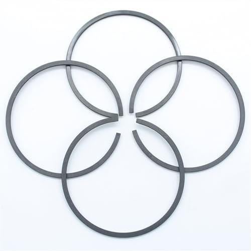 HUVNEXA KOLBENRING, for DOLMAR Sachs 133 SUPER 133S 2-TAKT-KETTENSÄGENZYLINDER-MONTAGESATZ I-GUSSEISEN KOLBENRING MPN 133132040 Trimmer-Kolbenringsatz(4 PCS)