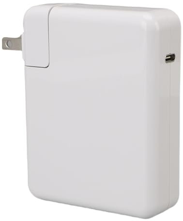 Bewinner 140W GaN USB C Chargeur avec PD Charge Rapide USB C Chargeur, 98% Efficace Adaptateur Mural, 5.9FT Câble pour Ordinateurs Portables Tablettes Smartphones (Prise UE)