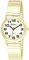 Ravel - Damen-Uhr mit Edelstahl-Expanderarmband mit großen Zahlen und Zeigern - R0208.05.2S - Goldfarbenes/Goldfarbenes Zifferblatt