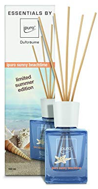 ipuro ESSENTIALS Raumduft sunny beachtime, 1er Pack (1 x 100 ml)