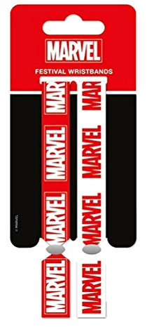 Marvel Comics FWR68067 Armband, Mehrfarbig, 10mm breit