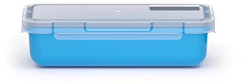 Valira Porta alimentos - Contenedor hermético de 0,5 L hecho en España, color azul